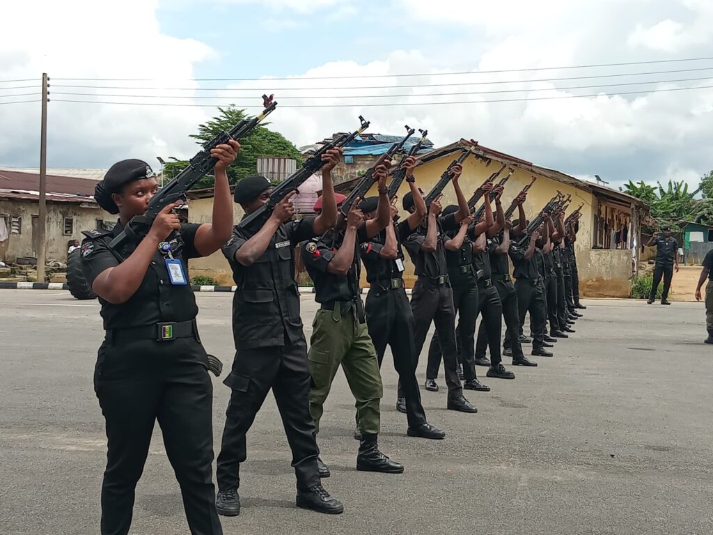 Cross River Police certify 712 officers after intensive weapons training 712 newly trained corporals and constables
