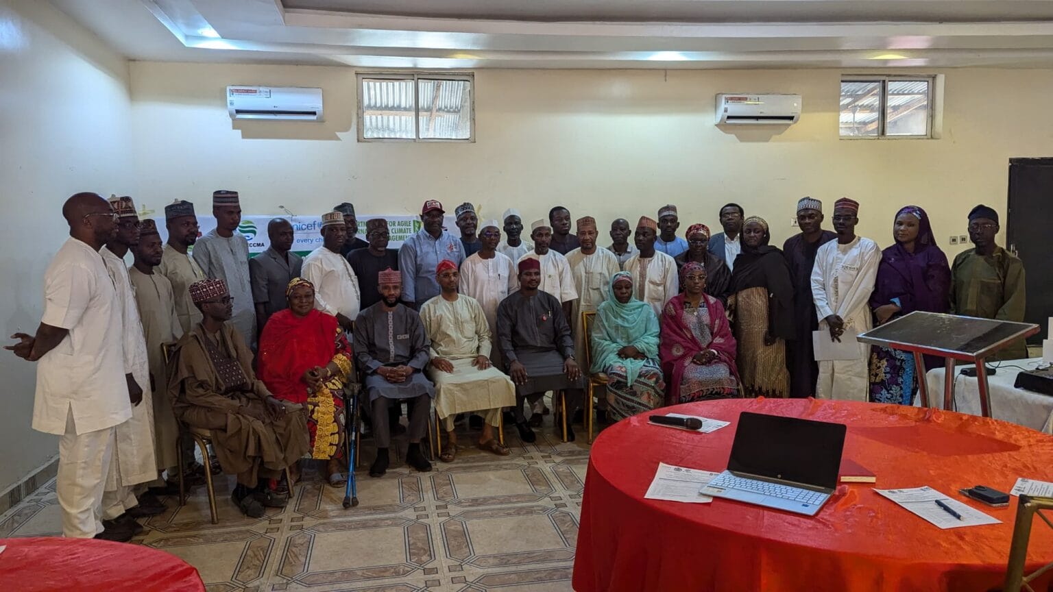 A group photograph of the stakeholders at the meet