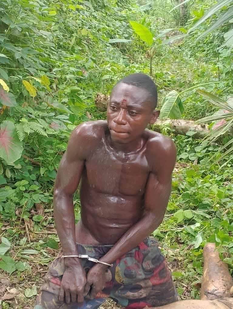 Suspected serial killer arrested in Cross River forest hideout, shallow graves discovered A suspected serial killer