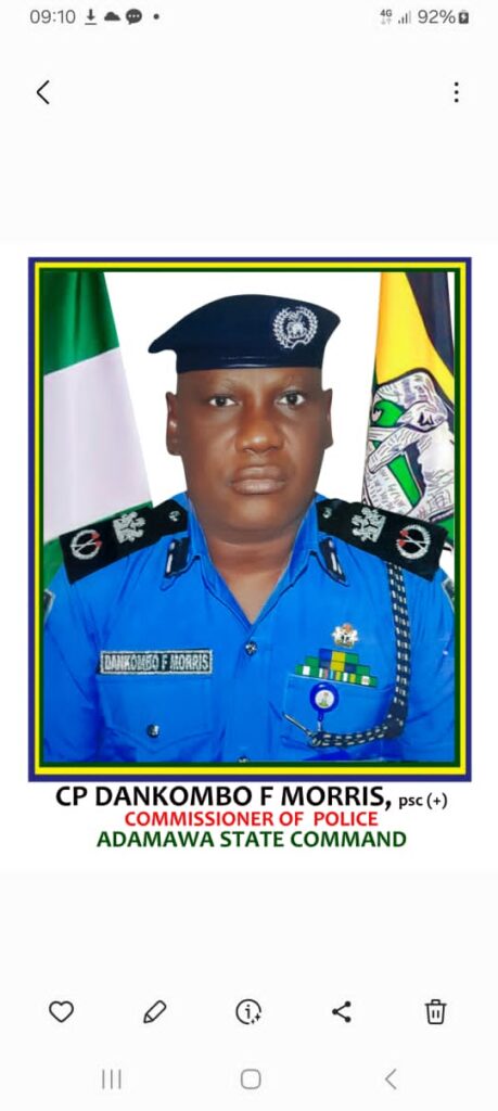 Adamawa CP, Morris