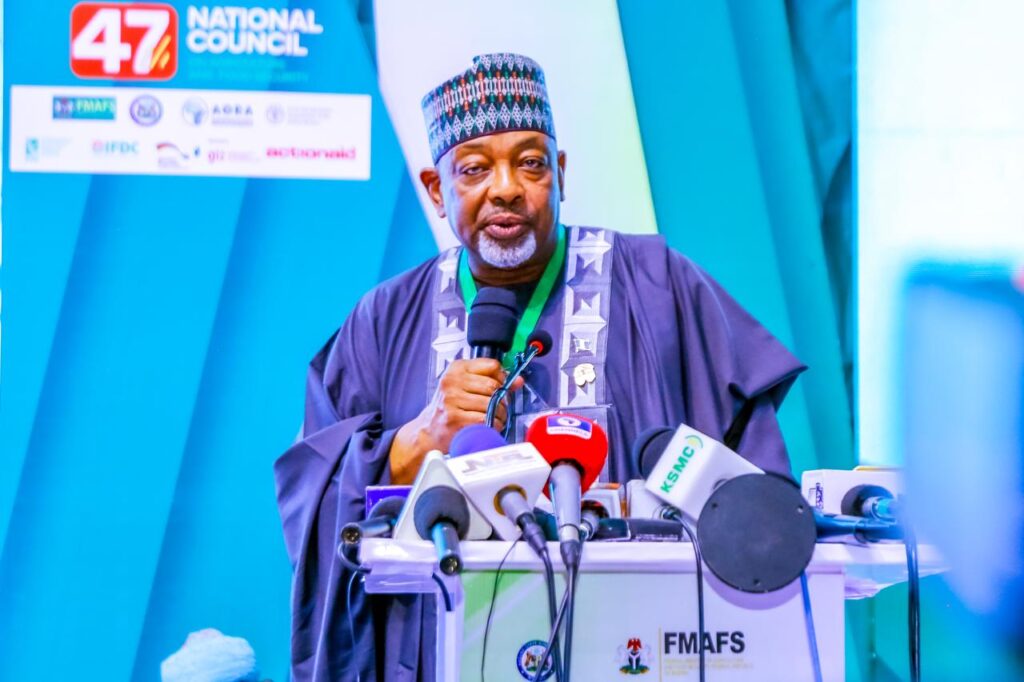 Food prices falling due to market interventions — Agric Minister Agric Minister, Sen. Abubakar Kyari