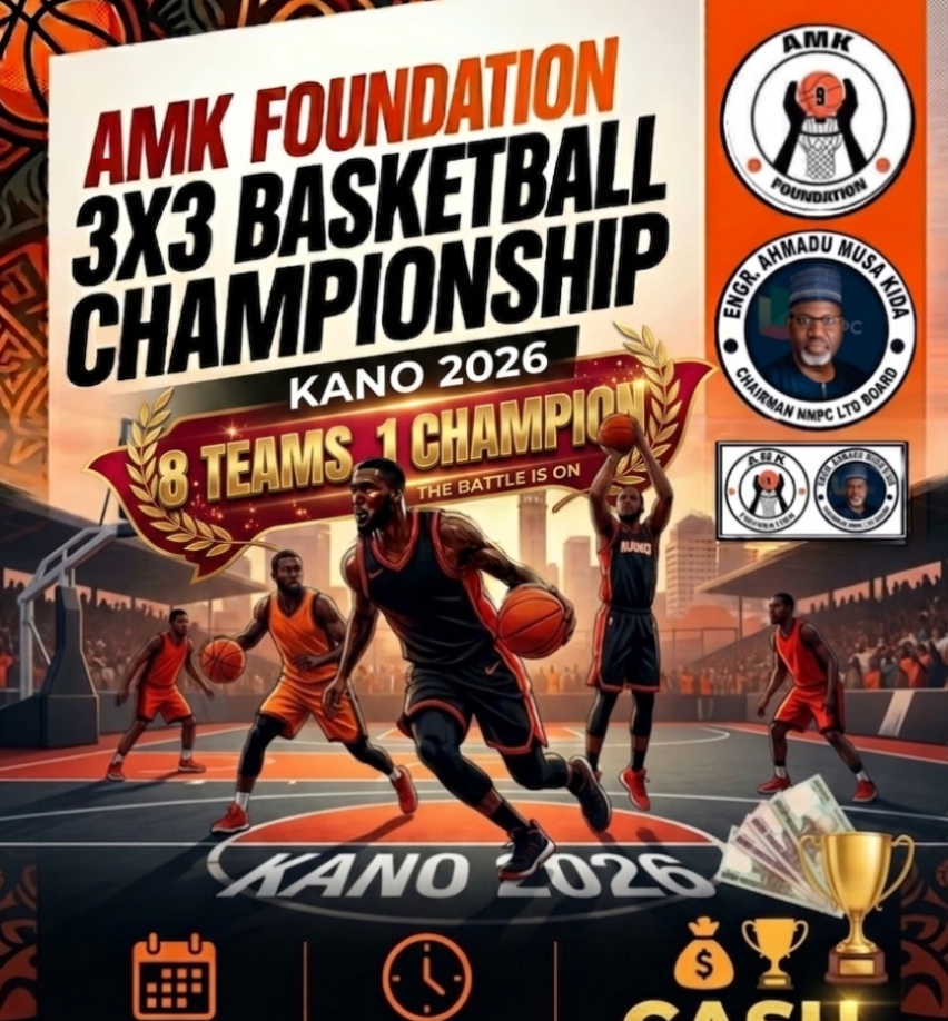 Ahmadiyya Platform wins maiden AMK foundation 3×3 basketball tournament in Kano Ahmad Musa Kida Foundation 3x3 basketball competition