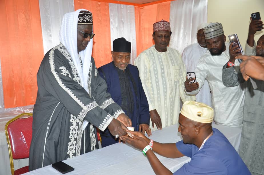 Governor Yusuf fulfils Hajj promise, disburses 200 Riyals to each Kano pilgrim Amirul Hajj and Emir of Gaya, Dr. Aliyu Ibrahim Abdulkadir