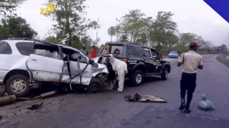 An accident in Nigeria