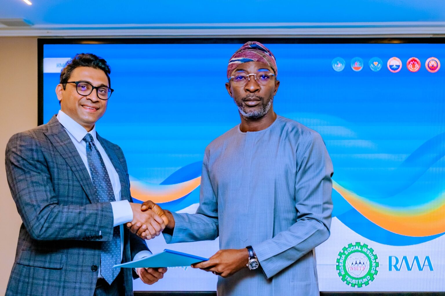 Barrister Oluwaseun Faleye, and RMA's delegation headed by its Chief Executive Officer, Mr. Bilal Adams