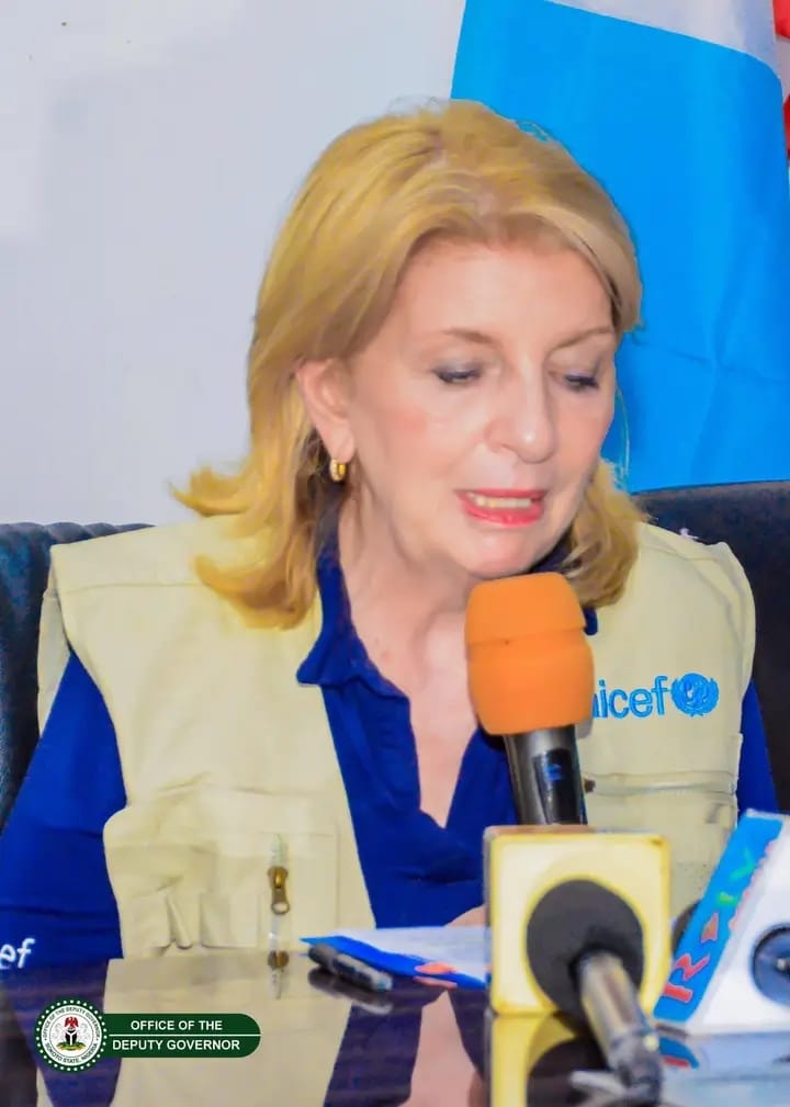 UNICEF Chief urges greater investment in Nigerian children to drive future growth Catherine Russell,