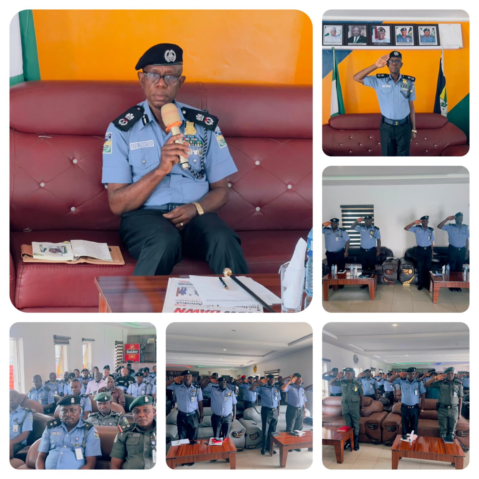 Plateau CP Faniyan holds maiden monthly conference, charges officers on professionalism Commissioner of Police, Plateau State Command, CP Ayodeji Faniyan