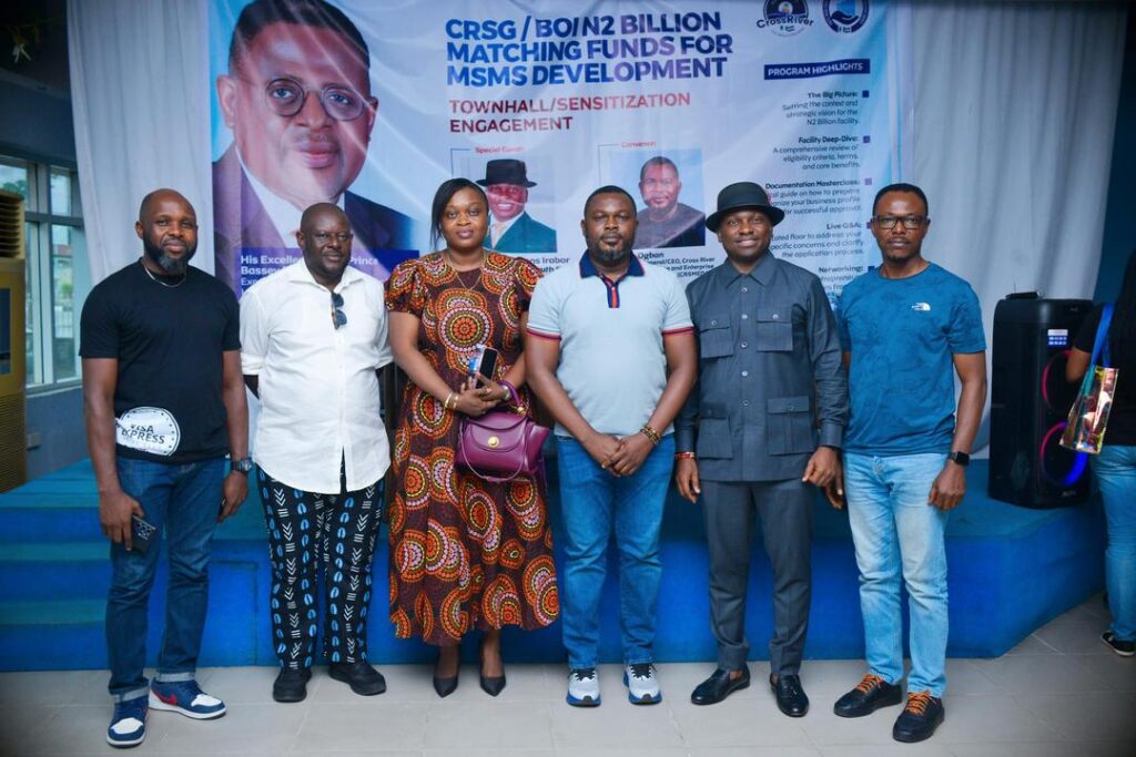 Cross River State Government, in partnership with the Bank of Industry