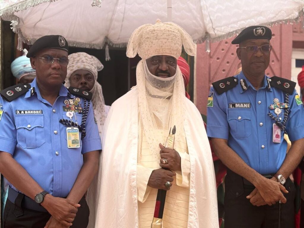 Kano CP commends Emir Bayero for compliance with security directives Emir Bayero and Kano CP