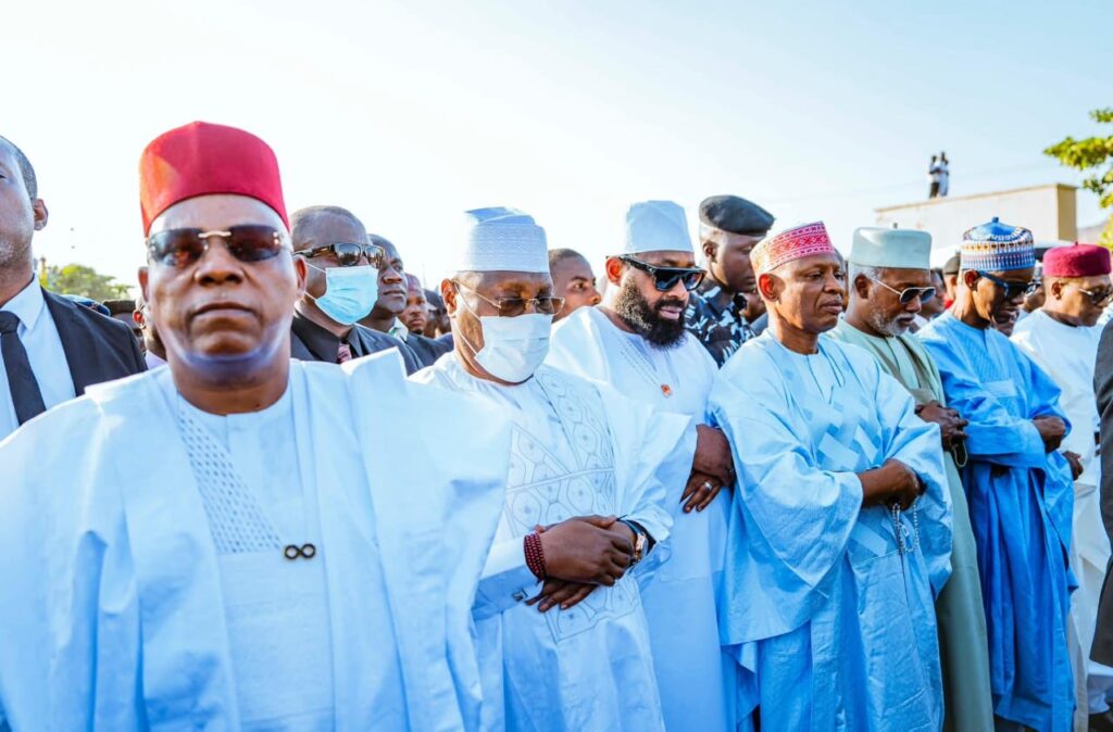 VP Shettima, Gov. Yusuf, others pay final respect to Sheikh Dahiru Bauchi Gov Yusuf and VP Kashim Shettima