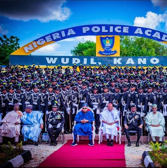 Governor Yusuf hails Police Academy Wudil for largest cadet graduation Gov Yusuf at Police Academy Wudil