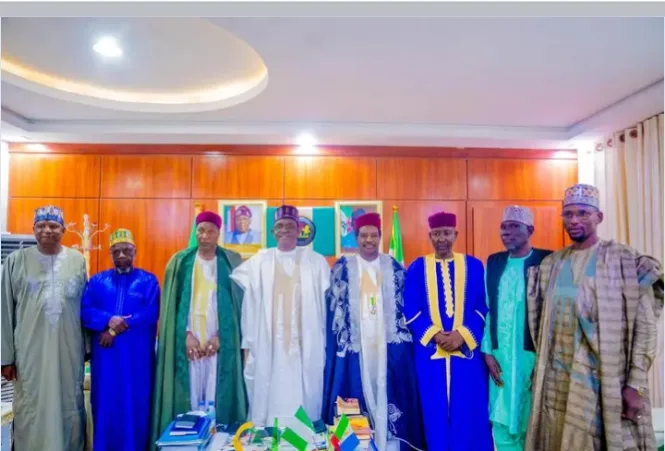 Gov. Buni and the Niger traditional rulers