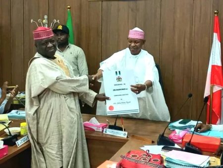 Gov. Yusuf and the new commissioner