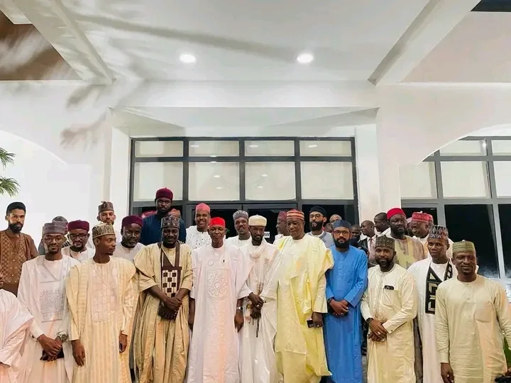 Gov. Yusuf with the family