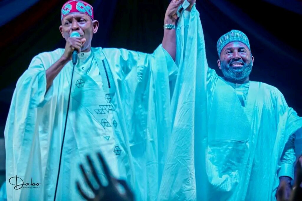 Governor Abba Kabir Yusuf and Hon. Abubakar Kabir Abubakar,
