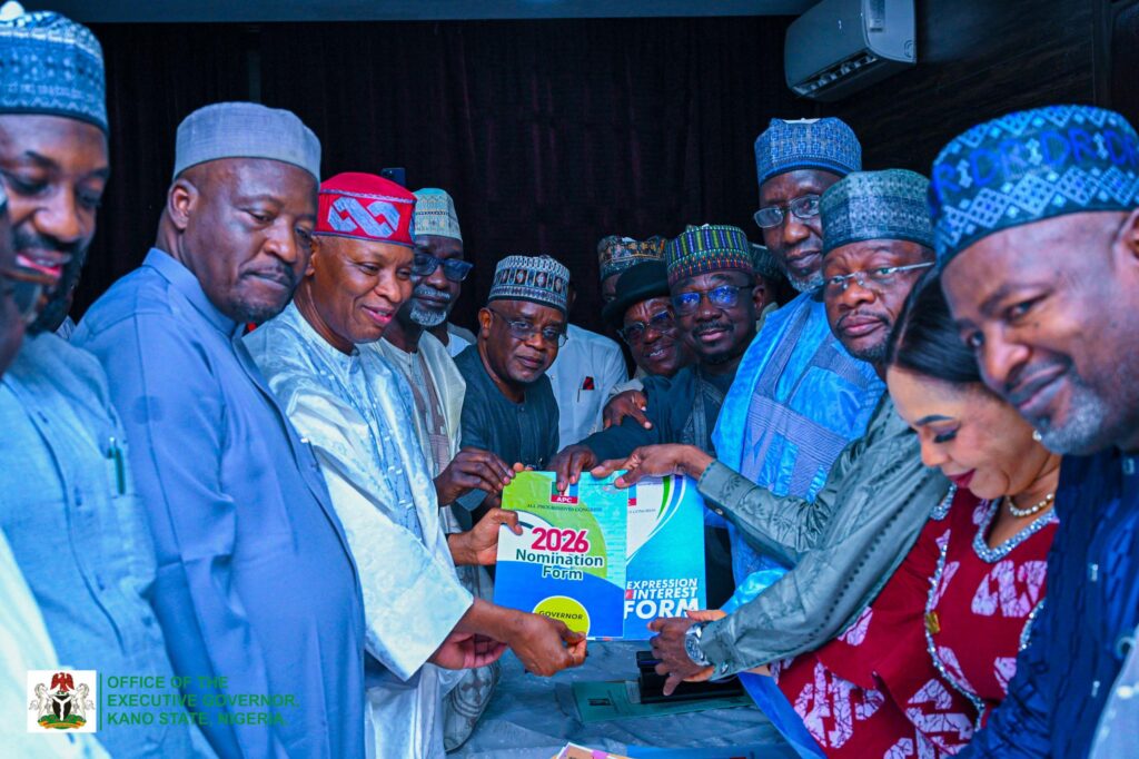 2027: Governor Yusuf emerges APC sole candidate for Kano Governor Abba Kabir Yusuf submitted his nomination form