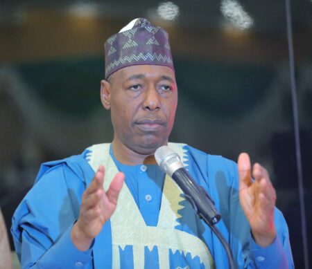 Governor Babagana Umara Zulum of Borno State