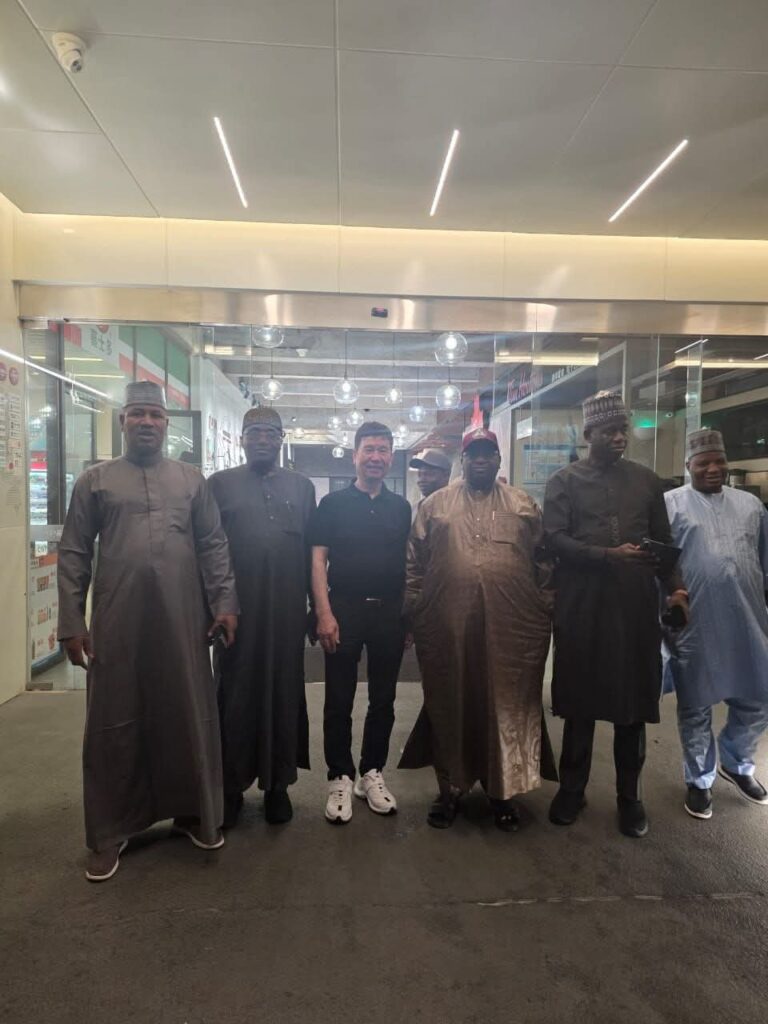 Governor Idris of Kebbi State during the Chinese visit