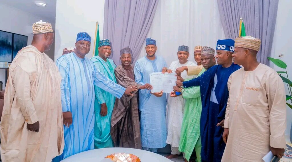 Governor Radda received INEC nomination forms
