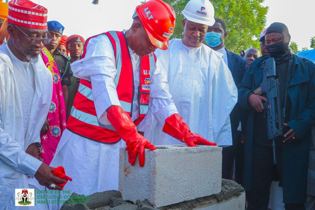 Gov Yusuf lays Gaya Polytechnic foundation, commissions road, town hall projects Governor Yusuf