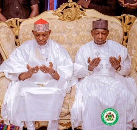 Governor Yusuf and AA Zaura