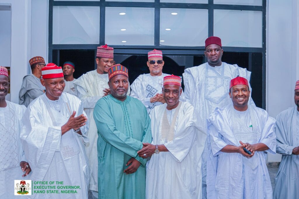 Governor Yusuf and other party stakeholders