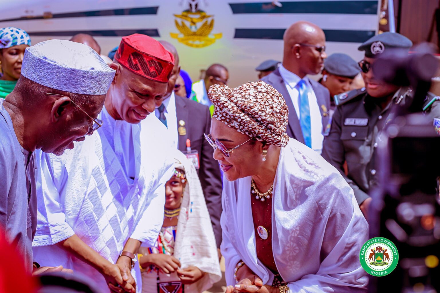 Governor Yusuf of Kano State, Remi Tinubu and Jigawa State Governor