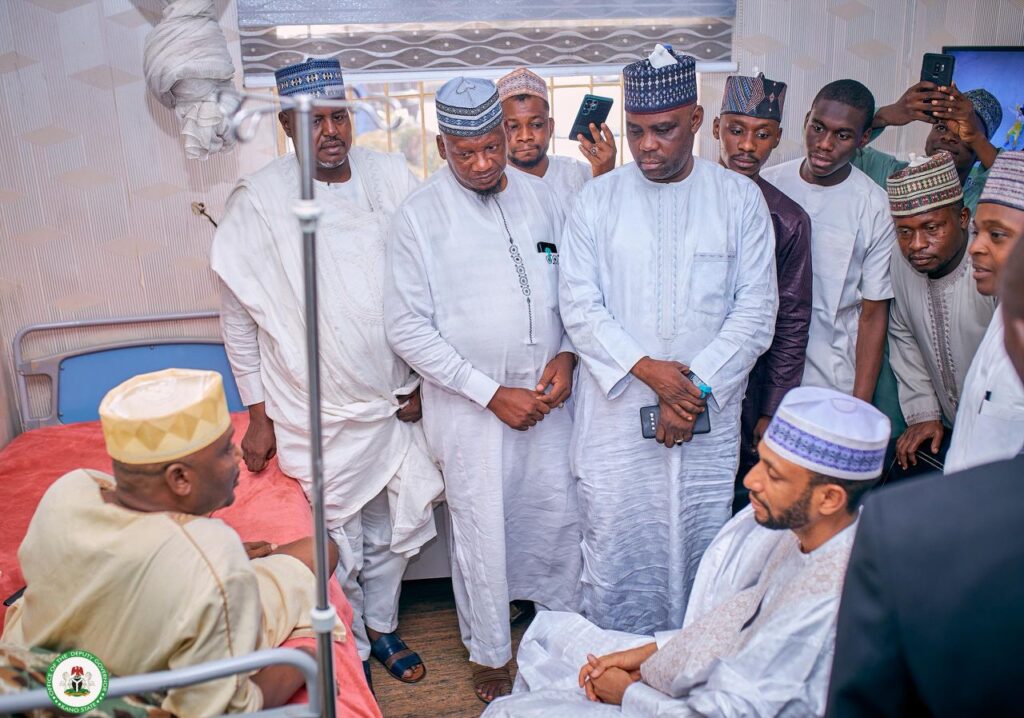 H.E Garo during the visit