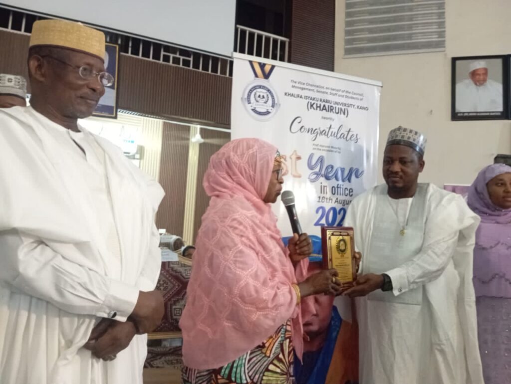 Kano HoS represents Governor Yusuf at ceremony honouring BUK vice chancellor Hajiya Bilkisu Shehu Maimota