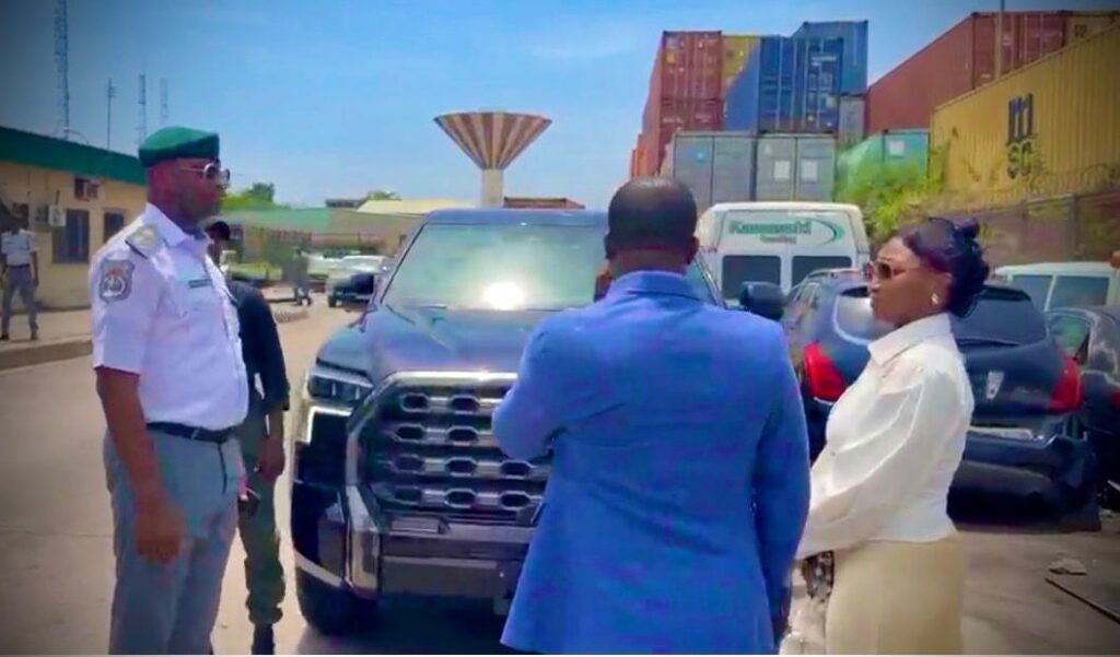 Nigeria Customs intercepts stolen luxury vehicles smuggled from Canada IMG 20260510 WA0052