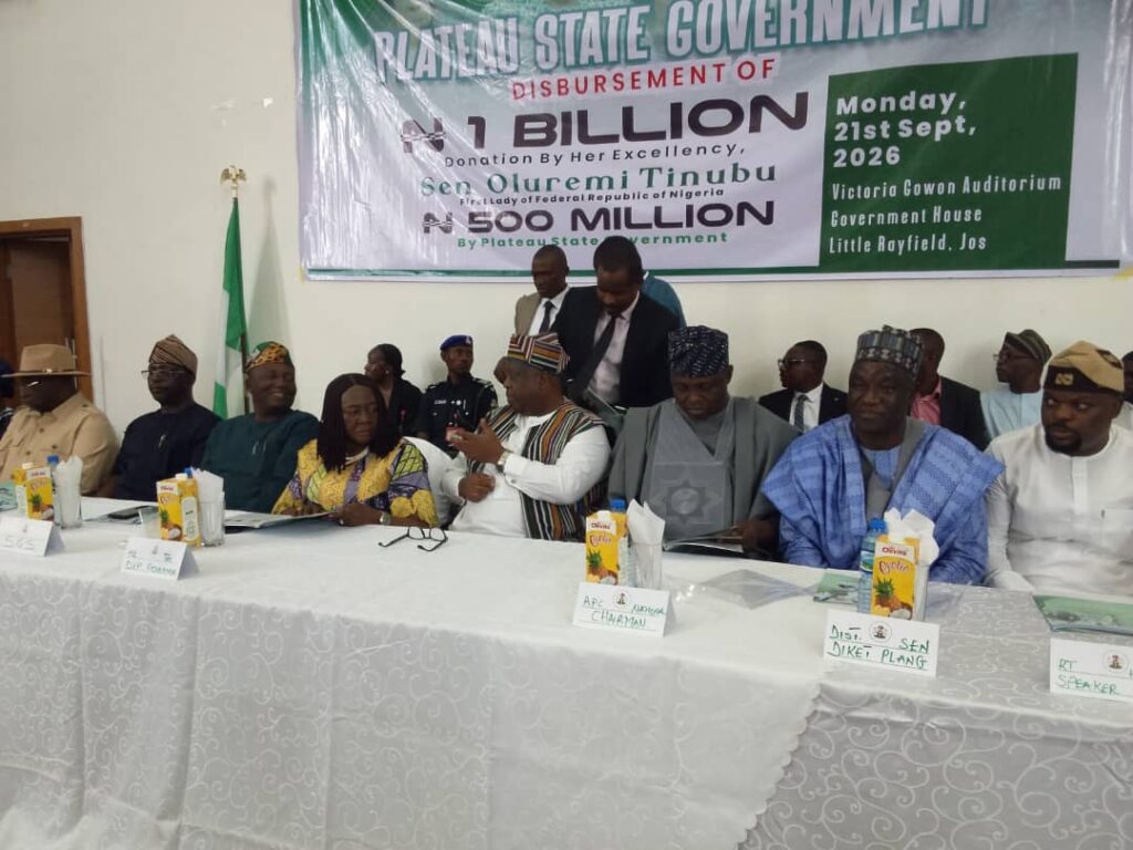Plateau disburses N1.5bn to victims of attacks IMG 20260922 WA0032
