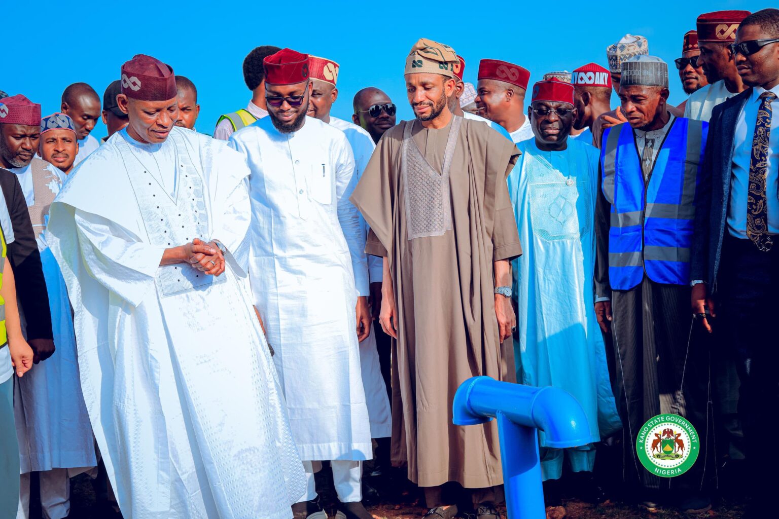Governor Yusuf revives Goron Dutse water facility after 30 years …..Kano metropolis to receive 40m litres soon IMG 20260928 WA0104