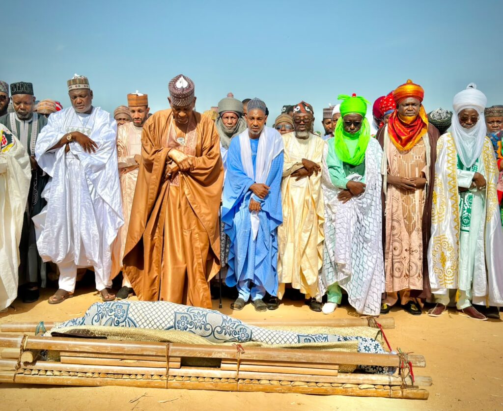 Gov Yusuf attends funeral of 100-year-old Takai district head IMG 20261012 WA0059
