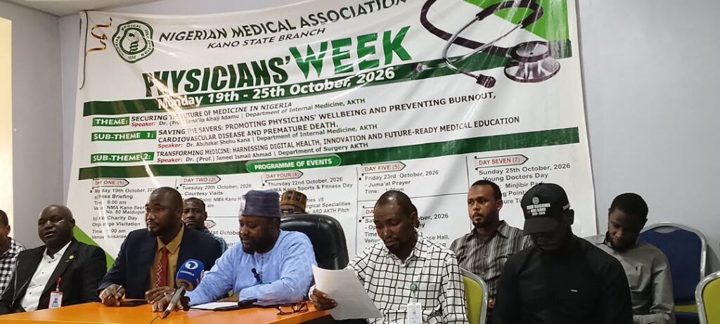 Nigerian Medical Association (NMA) hails KNSG commitment on healthcare delivery ….Lined up activities for physicians week IMG 20261019 WA0065