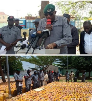 Customs seizes 38,700 litres of smuggled petrol worth N63.1m in Adamawa IMG 20261023 WA0028