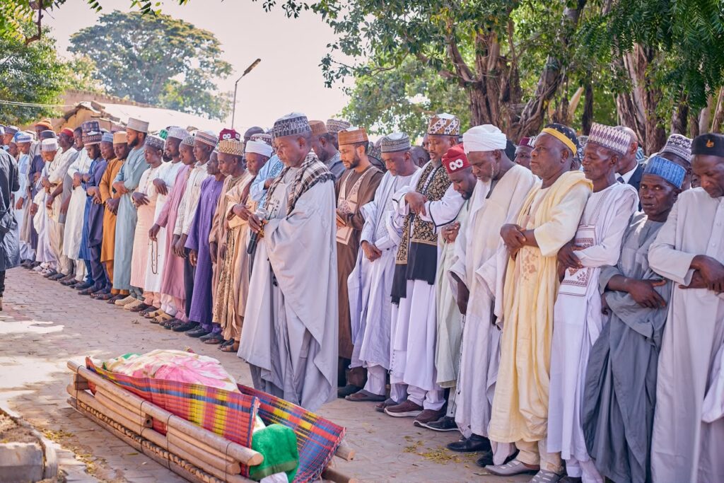 Gov Yusuf attends funeral of ex-APC candidate Gulu IMG 20261028 WA0170