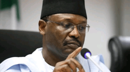 INEC Chairman, Mahmood Yakubu