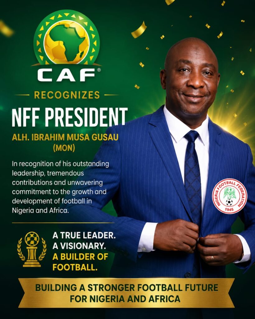 Track record: CAF appoints NFF President Ibrahim Musa Gusau to Africa Nations League advisory committee Ibrahim Musa Gusau
