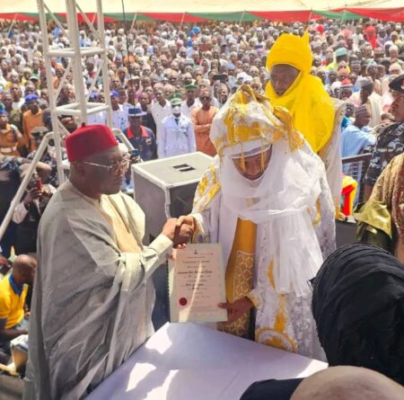 Installation of Ribadu in Fufore