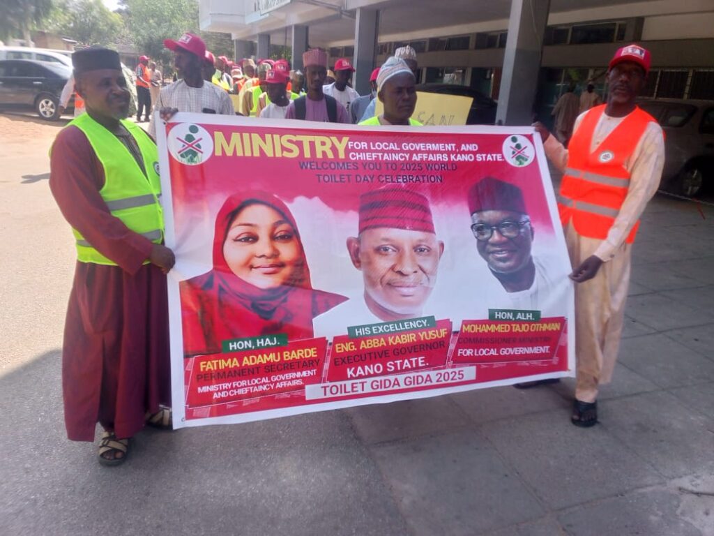 Kano marks world toilet ray, expands sanitation awareness to 44 LGAs Kano