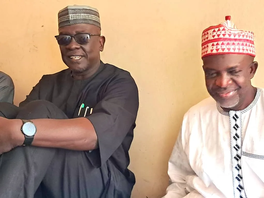 Kano NUJ boss during the condolence visit
