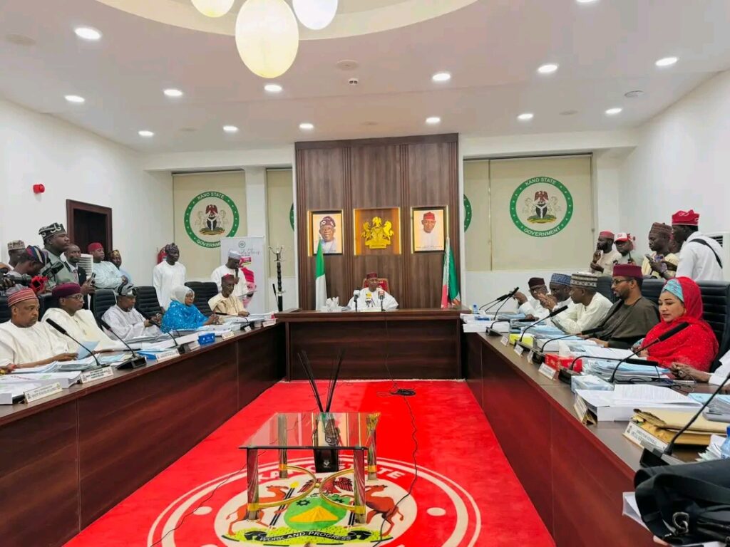 Kano State Government during the Executive Council Meeting