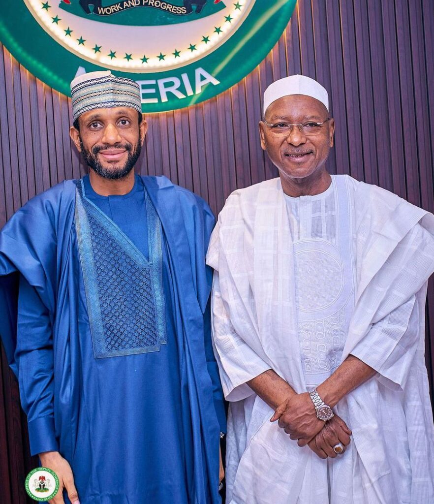 Kano State deputy governor, Murtala Sule Garo and Prof. Hafiz Abubakar