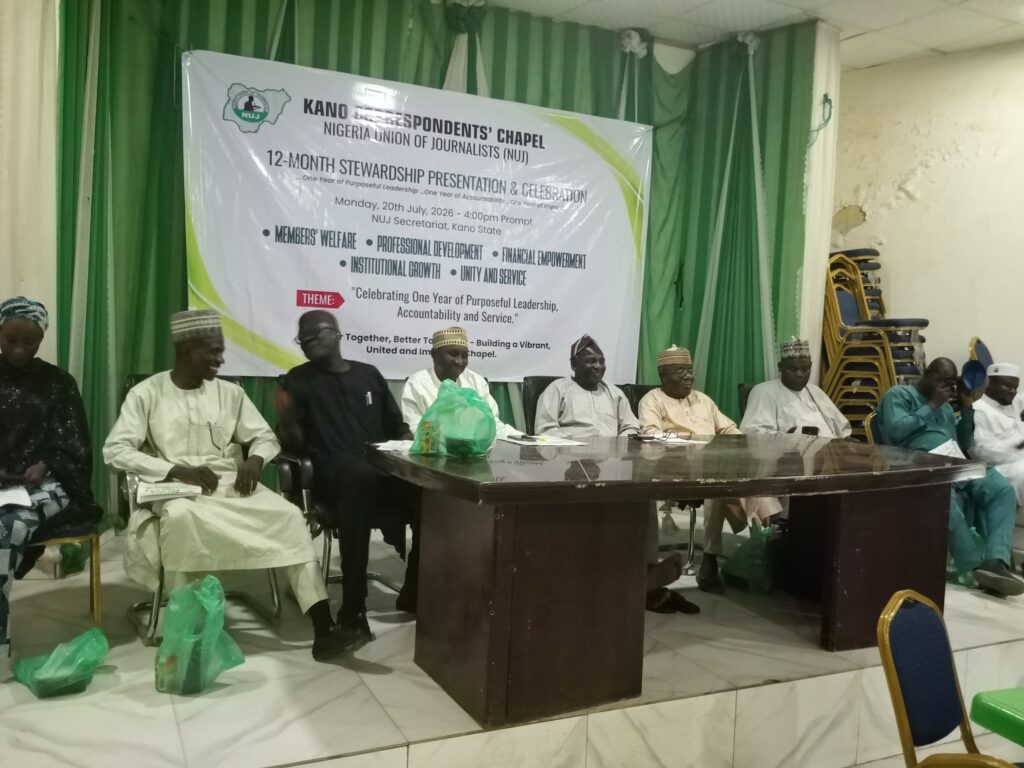 Kano Correspondents’ Chape unveils one-year scorecard Kano correspondence chapel