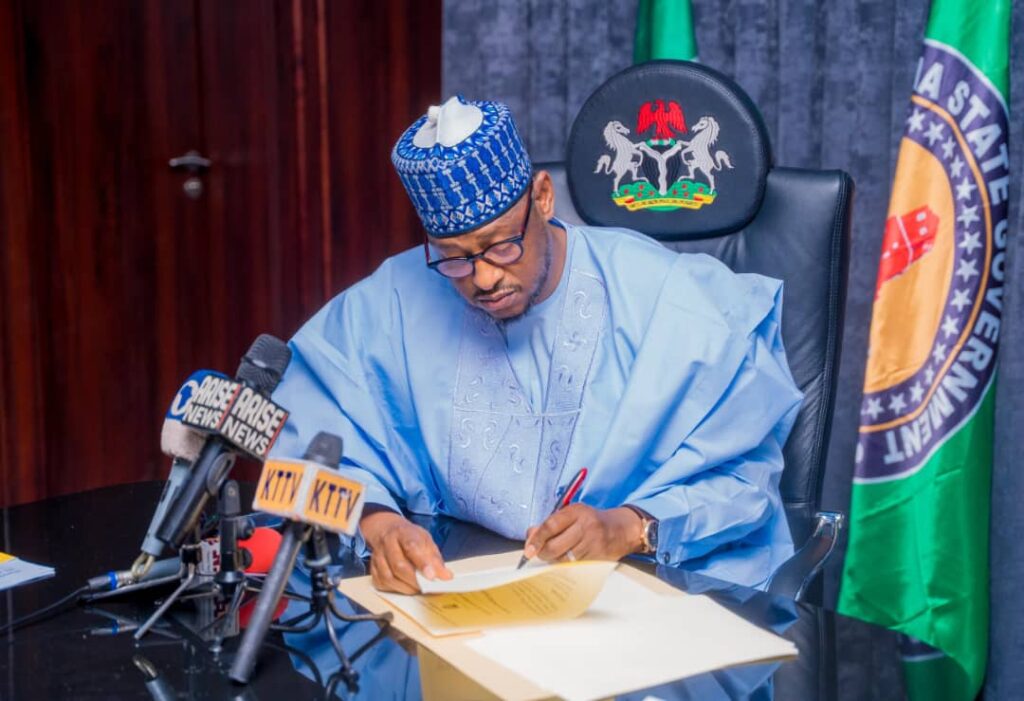 Governor Radda signs executive order to crush thuggery in Katsina Katsina State Governor Malam Dikko Umaru Radda