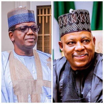 Matawalle ya taya Shettima murnar sake nada shi a matsayin mataimakin Tinubu Matawalle and Kashim Shettima