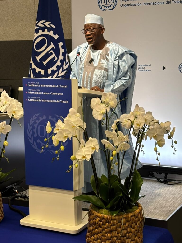 Minister of Labour and Employment, Dr. Muhammad Maigari Dingyadi
