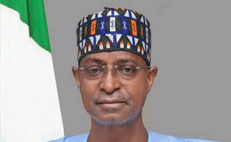 Minister of livestock, Malam Idi Mukhtar Maiha