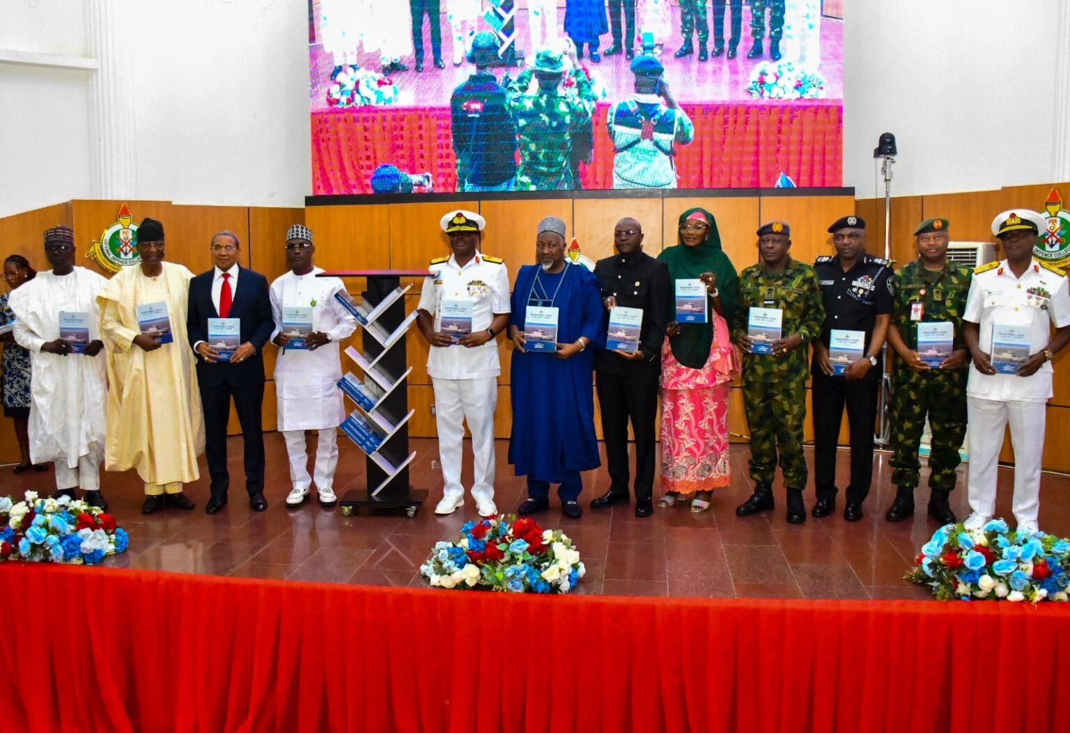 Mr. Badaru Abubakar and the graduands