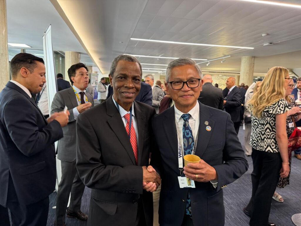Shagari meets World Maritime University President, seeks stronger maritime partnership for Nigeria Mukhtar Shehu Shagari and Maximo Q. Mejia Jr
